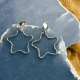 Kolczyki Gwiezdny Blask srebrne gwiazdki srebro 925.png