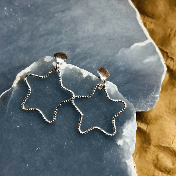 Kolczyki  srebrne gwiazdki srebro 925.png