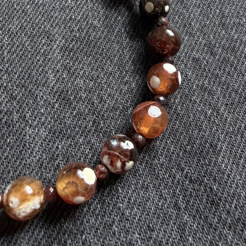 Brelok „Karmelowy Agat”  do telefonu , kluczy.png