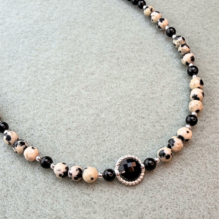 turmalin i obsydian jaspis  srebro 925 choker.png
