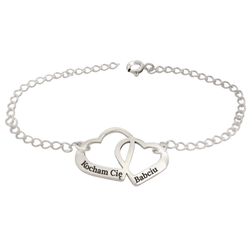 srebrna 925 bransoletka dla babci z grawerem.png