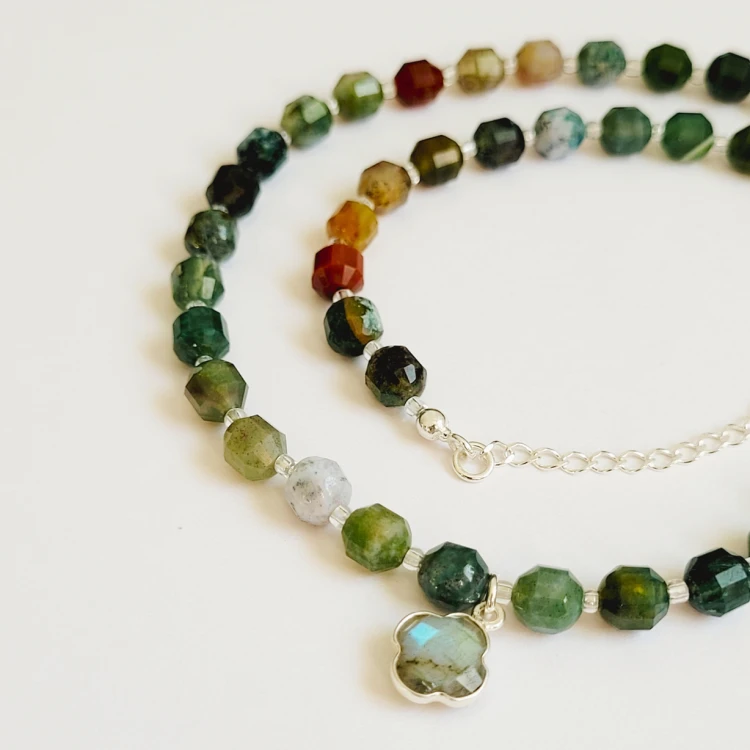 lsrebrny abradoryt agat indyjski naszyjnik 925.png