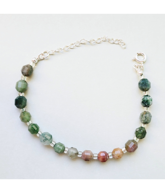 Bransoletka z Agatu Indyjskiego