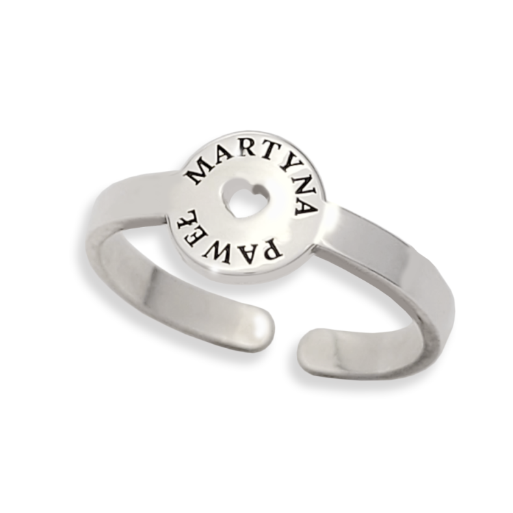 Pierścionek Love - Delikatny Wyraz 925 Miłości i Uczucia.png