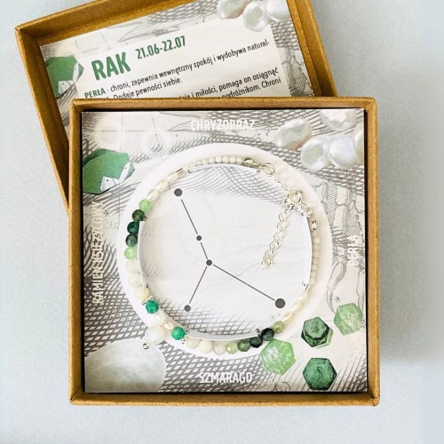 bransoletka zodiakalna rak