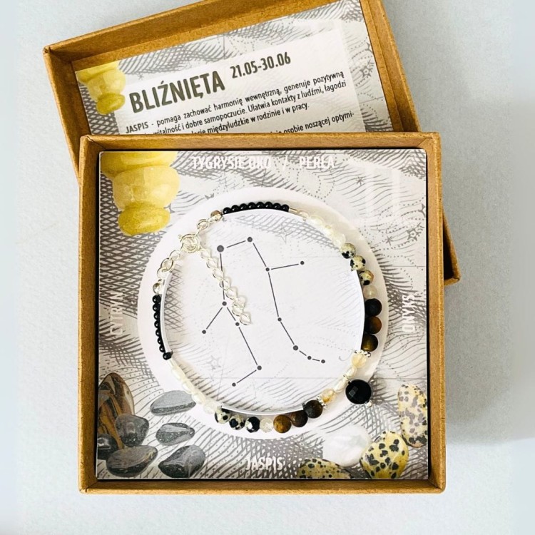 bransoletka zodiakalna bliźnięta