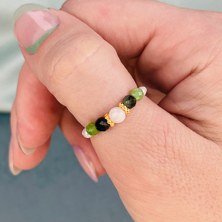 Pierścionek Rak  spokój, miłość i ochrona 925 pozłacane.png